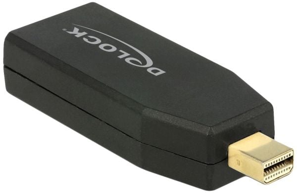 DeLOCK 65581, mini Displayport 1.2, HDMI, Musta