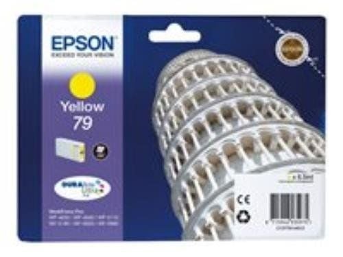 Epson 79 - 6.5 ml - gul - original - blekkpatron - for WorkForce Pro WF-4630DWF, WF-4640DTWF, WF-5110DW, WF-5190DW, WF-5620DWF, WF-5690DWF