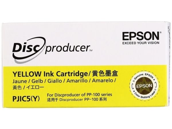 Epson - 31.5 ml - gul - original - blekkpatron - for Discproducer PP-100, PP-50