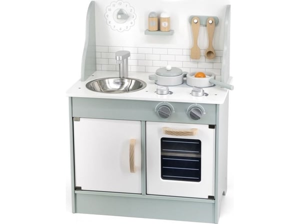 Viga Toys PolarB keittiö tarvikkeineen eco mint (44048)