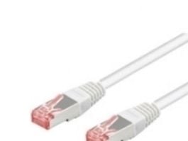 Goobay 93506, 20 m, Cat6, S/FTP (S-STP), RJ-45, RJ-45, Hvit