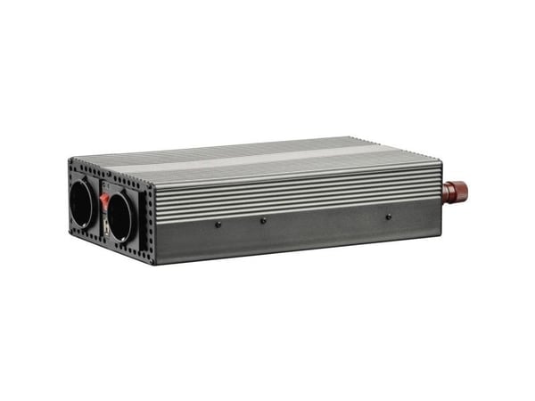 VOLTCRAFT inverter MSW 1200-12-G 1200 W 12 V/DC 10,5 - 15 V/DC skruklemmer beskyttet stikkontakt (MSW 1200-12-G)