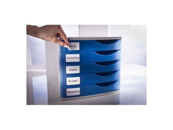 Avery Zweckform - Papir - fjernbart adhesiv - hvit - 32 x 57 mm 500 etikett(er) (1 rull(er) x 500) rektangulære etiketter