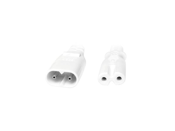 LogiLink 2m, IEC 60320-C8/IEC 60320-C7, 2 m, C8-liitin, C7-liitin