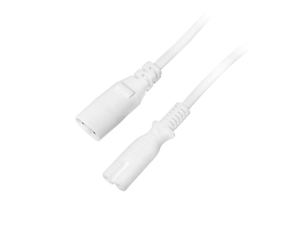 LogiLink 2m, IEC 60320-C8/IEC 60320-C7, 2 m, C8-liitin, C7-liitin