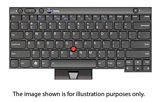 Lenovo - Ersättningstangentbord för bärbar dator - dansk - OEM