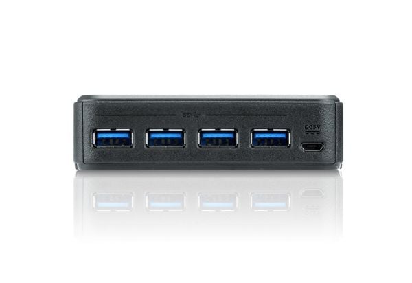 ATEN US434 - USB-växel - 4 x SuperSpeed USB 3.0 - skrivbordsmodell
