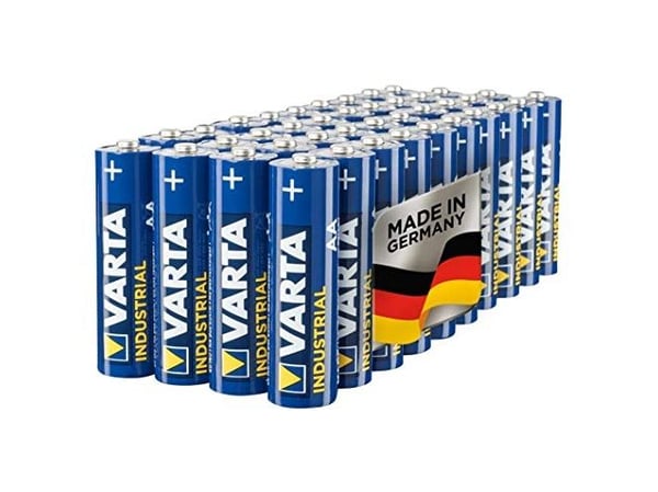 40x R-06 LR6 AA paristo 1.5V Varta Industrial (folia4) (R-06 LR6 AA)