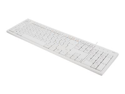 DELTACO TB-628 - Tastatur - USB - Nordisk - hvit