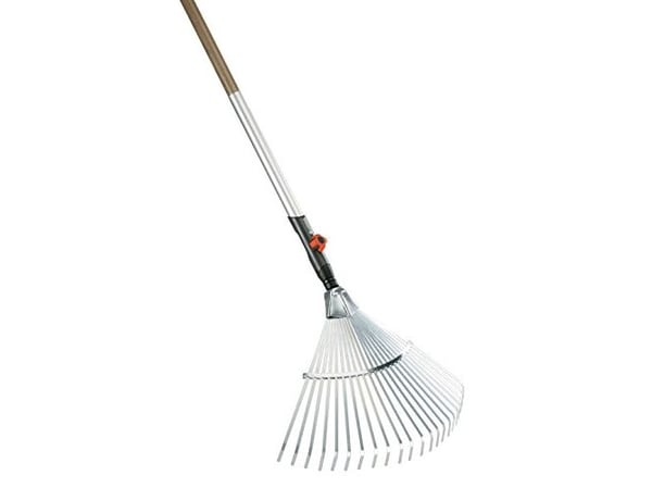 Gardena 3022-20, Hagerake, Sort, Rustfritt stål, Stål, Tre, 50 cm, 130 cm