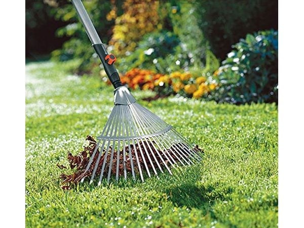 Gardena 3022-20, Hagerake, Sort, Rustfritt stål, Stål, Tre, 50 cm, 130 cm