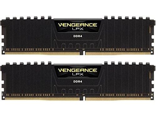 CORSAIR Vengeance LPX - DDR4 - sett - 32 GB: 2 x 16 GB - DIMM 288-pin - 2133 MHz / PC4-17000 - CL13 - 1.2 V - ikke-bufret - ikke-ECC - svart