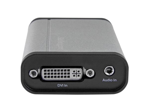 StarTech.com USB 3.0 Capture Gerät für High-Performance DVI Video - 1080 60FPS - Aluminium, Schwarz, Silber, USB 3.2 Gen 1 (3.1 Gen 1), 1920 x 1080...