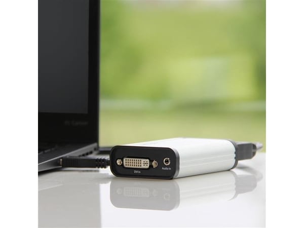 StarTech.com USB 3.0 Capture Gerät für High-Performance DVI Video - 1080 60FPS - Aluminium, Schwarz, Silber, USB 3.2 Gen 1 (3.1 Gen 1), 1920 x 1080...