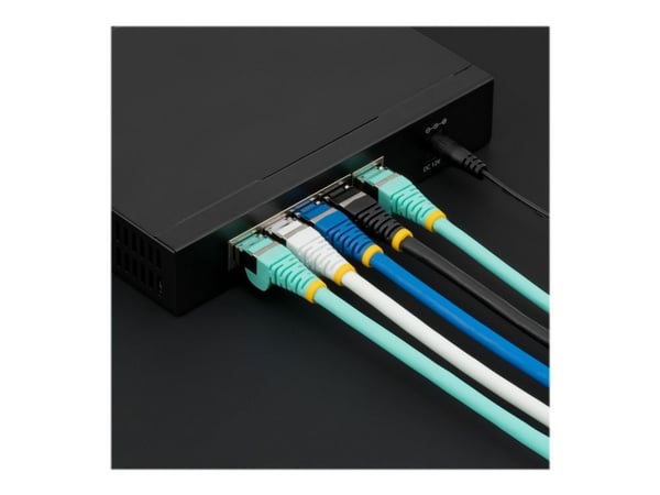StarTech.com NLAQ-7M-CAT6A-PATCH, 7 m, Cat6a, S/FTP (S-STP), RJ-45, RJ-45
