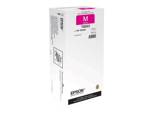 Epson T8693 - 735.2 ml - magenta - original - blekkrefill - for WorkForce Pro R8590 D3TWFC, WF-R8590, WF-R8590 D3TWFC, WF-R8590DTWF