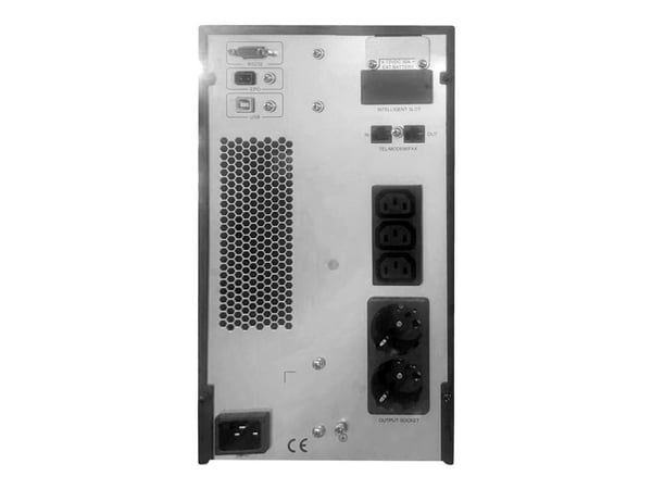 EnerGenie EG-UPSO-2000 - UPS - online - AC 220 V - 1800 watt - 2000 VA - 7 Ah - USB - utgangskontakter: 5