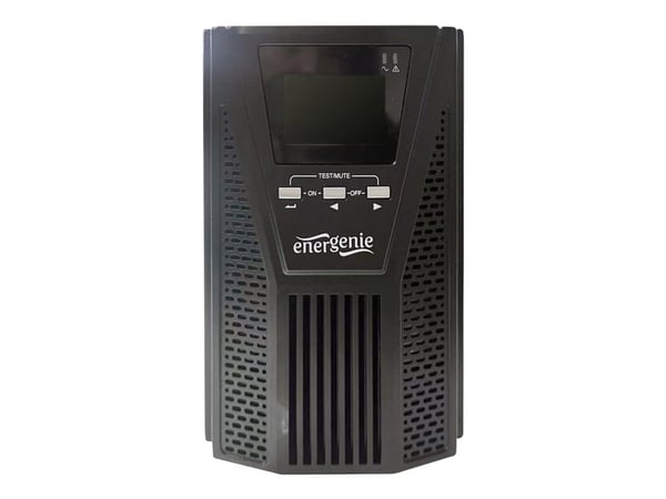 EnerGenie EG-UPSO-1000 - UPS - online - AC 220 V - 900 watt - 1000 VA - 9 Ah - USB, RJ-45 - utgangskontakter: 4