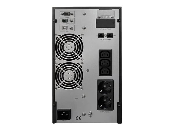 EnerGenie EG-UPSO-3000 - UPS - online - AC 220 V - 2700 watt - 3000 VA - 9 Ah - USB - utgangskontakter: 5