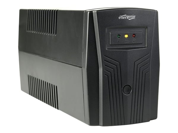 EnerGenie EG-UPS-B650 - UPS - AC 220 V - 390 watt - 650 VA - 7 Ah - utgangskontakter: 2