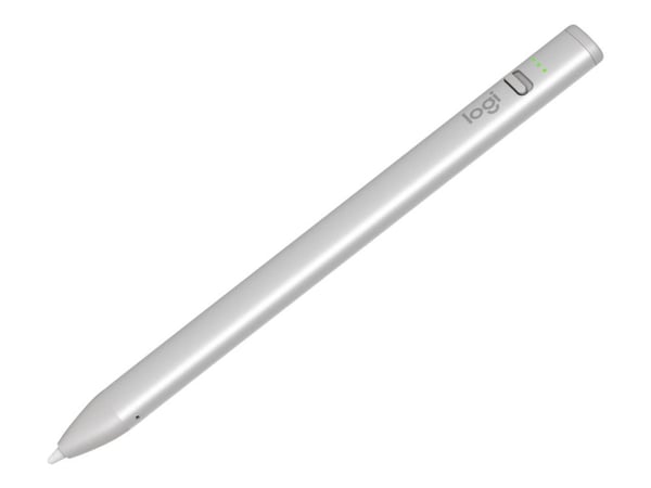 Logitech Crayon, Tabletti, Apple, Hopea, Valkoinen, Sisäinen, Litium