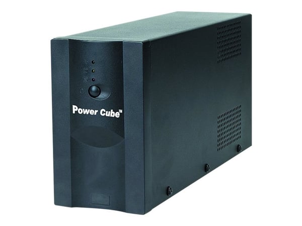 EnerGenie UPS-PC-652A - UPS - AC 220 V - 650 VA - 7 Ah - utgangskontakter: 2 - Europa