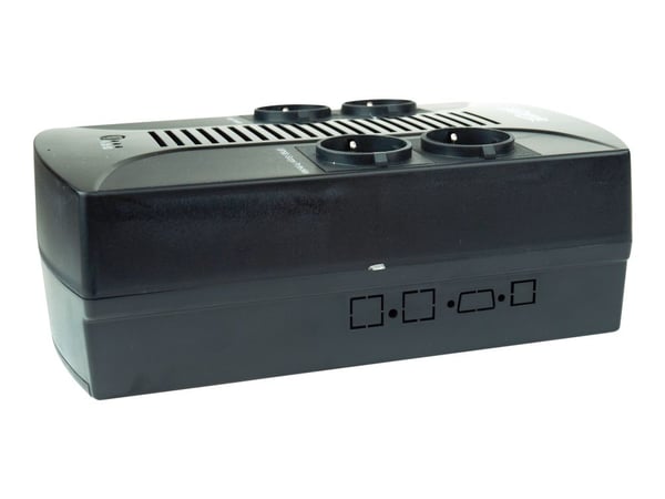 Gembird EnerGenie EG-UPS-001 - UPS - AC 220 V - 390 watt - 650 VA - 7 Ah - utgangskontakter: 4