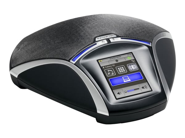 Konftel 55Wx - Bluetooth-konferanseenhet for konferansetelefon - sølv, lakrissvart - for Konftel 55Wx