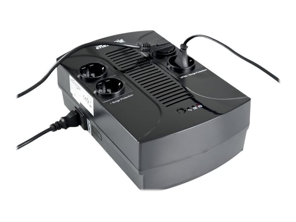 Gembird EnerGenie EG-UPS-001 - UPS - AC 220 V - 390 watt - 650 VA - 7 Ah - utgangskontakter: 4