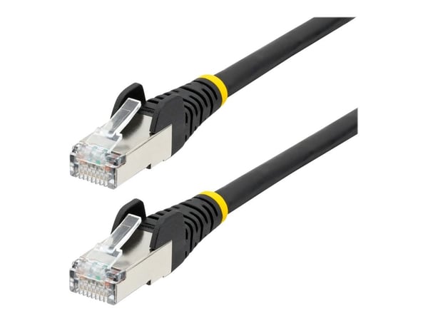 StarTech.com NLBK-50C-CAT6A-PATCH, 0,5 m, Cat6a, S/FTP (S-STP), RJ-45, RJ-45