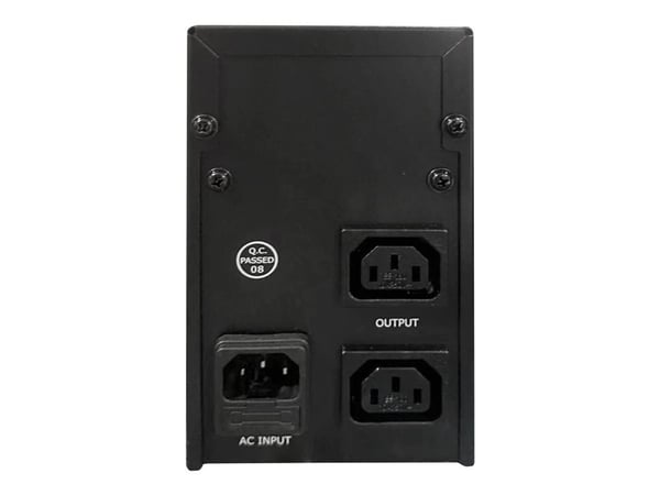 Gembird UPS-PC-652A - UPS - AC 220 V - 650 VA 7 At - lähtöliittimet: 2 - Eurooppa
