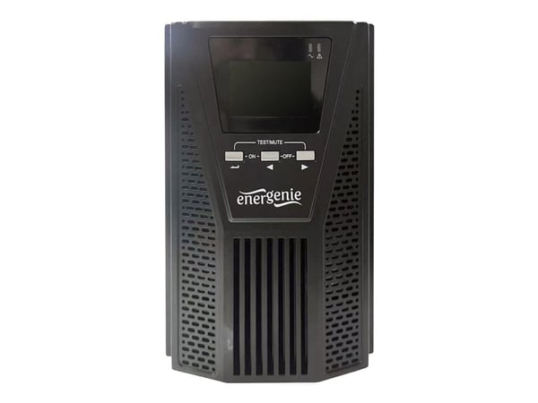 EnerGenie EG-UPSO-3000 - UPS - online - AC 220 V - 2700 watt - 3000 VA - 9 Ah - USB - utgangskontakter: 5