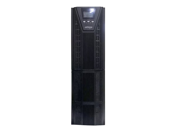 EnerGenie EG-UPSO-6000 - UPS - online - AC 176-288 V - 6000 watt - 6000 VA - 1-fase 3-kabels - 7 Ah - USB - utgangskontakter: 6