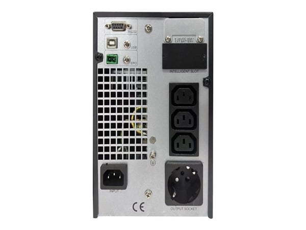 EnerGenie EG-UPSO-1000 - UPS - online - AC 220 V - 900 watt - 1000 VA - 9 Ah - USB, RJ-45 - utgangskontakter: 4