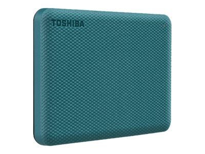 Toshiba Canvio Advance - Harddisk - 1 TB - ekstern (bærbar) - 2.5" - USB 3.2 Gen 1 - grønn