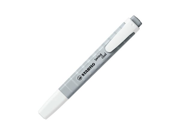 STABILO swing cool Pastel, 8 stykker, Flerfarget, Meisel tupp, Flerfarget, 1 mm, 4 mm