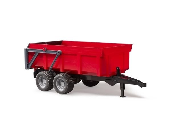 Bruder Tipping trailer red toy