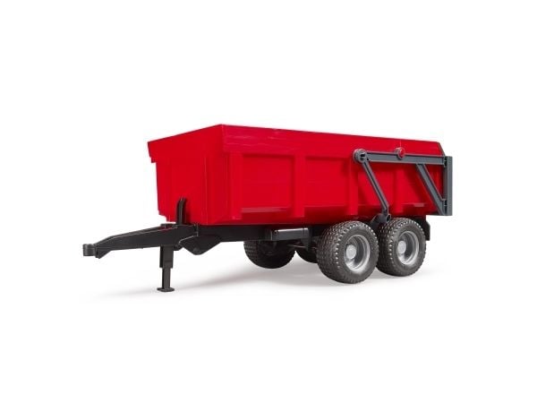 Bruder Tipping trailer red toy