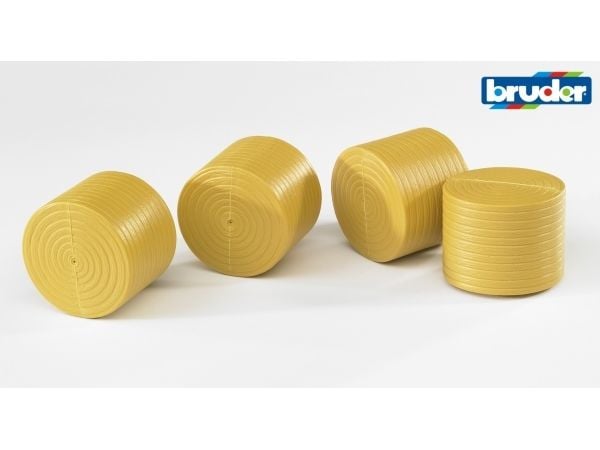 Bruder 4 round hay bales ockery for Claas Rollant 250 accessories