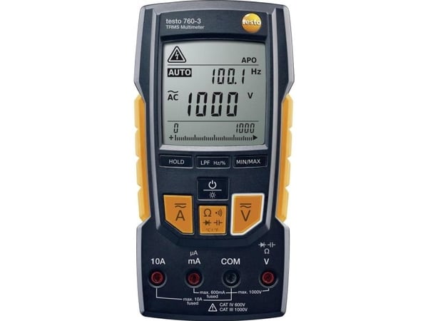 Testo 760-3, nestekidenäyttö, paristot, AAA, 167 mm, 45 mm, 85 mm