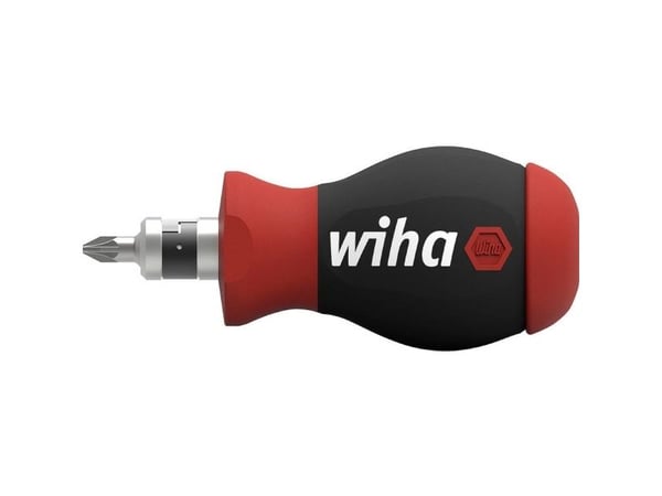 Wiha Stubby Bit -ruuvinväännin 8-osainen Unbrako, Ulkokuusikulma, Phillips Phillips ristisyvennys, Pozidriv ristisyvennys, Notch, TORX