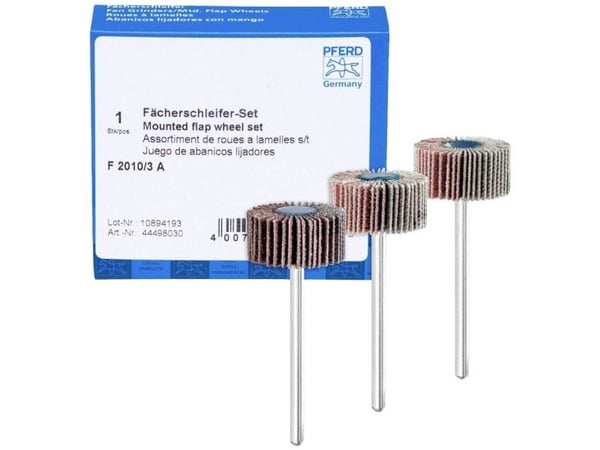 PFERD Mounted flap wheel set, PFERD