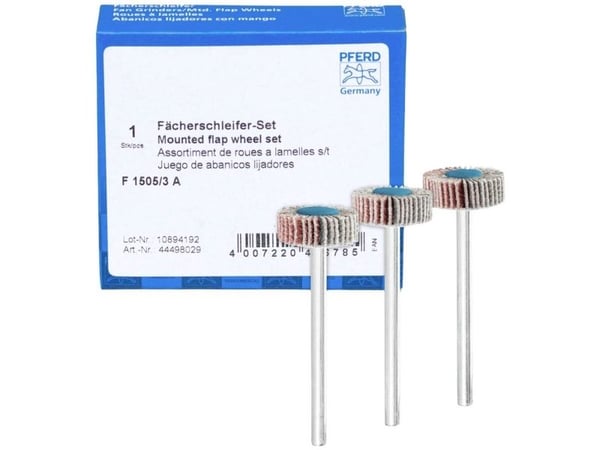 PFERD Mounted flap wheel set, PFERD