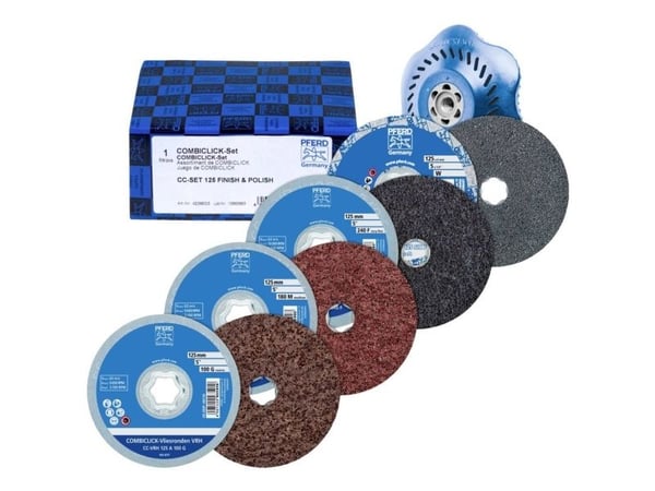 PFERD COMBICLICK set, 12,5 cm, 1 styck