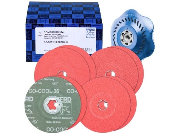 PFERD COMBICLICK set, 12,5 cm, 1 styck