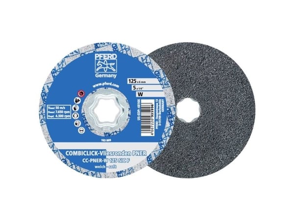 PFERD COMBICLICK non-woven discs PNER, 12,5 cm, 1 stykker