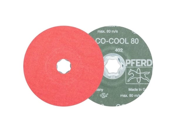 PFERD COMBICLICK fibre discs, 12,5 cm, 5 stykker