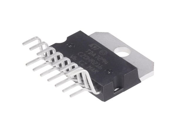 STMicroelectronics TDA7294V linjärt IC - ljudförstärkare 1-kanal (mono) Klass AB Multiwatt-15