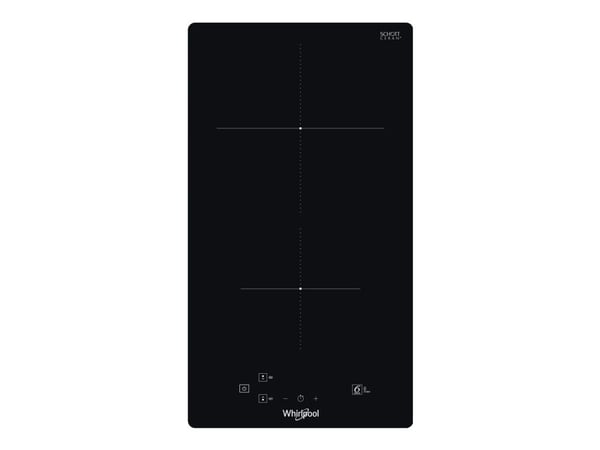 Whirlpool WS Q0530 NE - Induktiokeittotaso - 2 levyä - Niche - leveys: 27,5 cm - syvyys: 49 cm - kehyksetön - musta