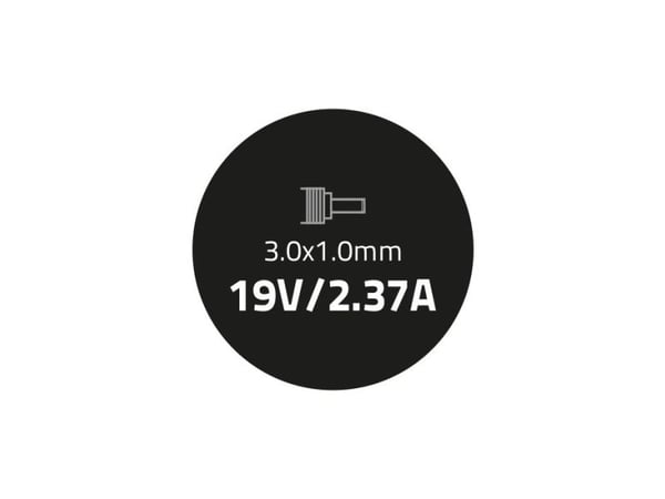 Qoltec - Strømadapter - AC 100-240 V - 45 watt - for ASUS ZENBOOK UX21E; UX31E